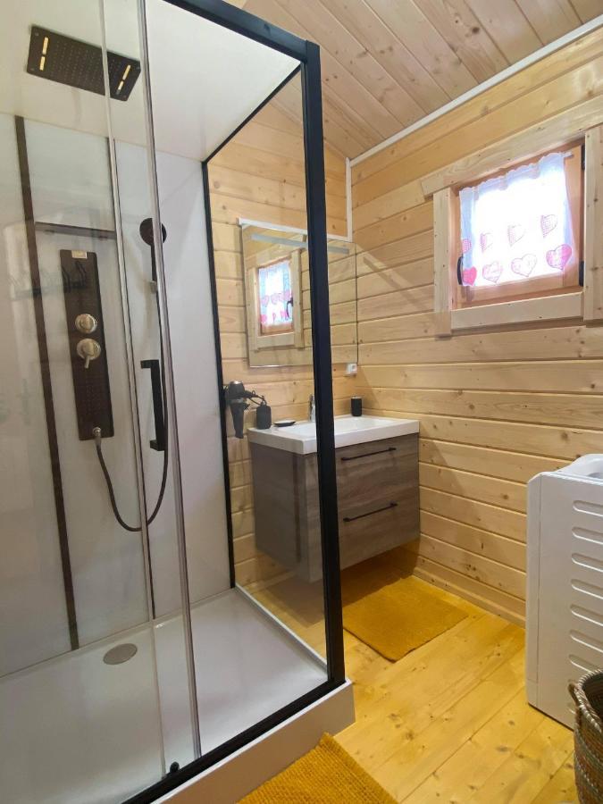Les Chalets Du Marais Saint-Pierre-Aigle Bagian luar foto