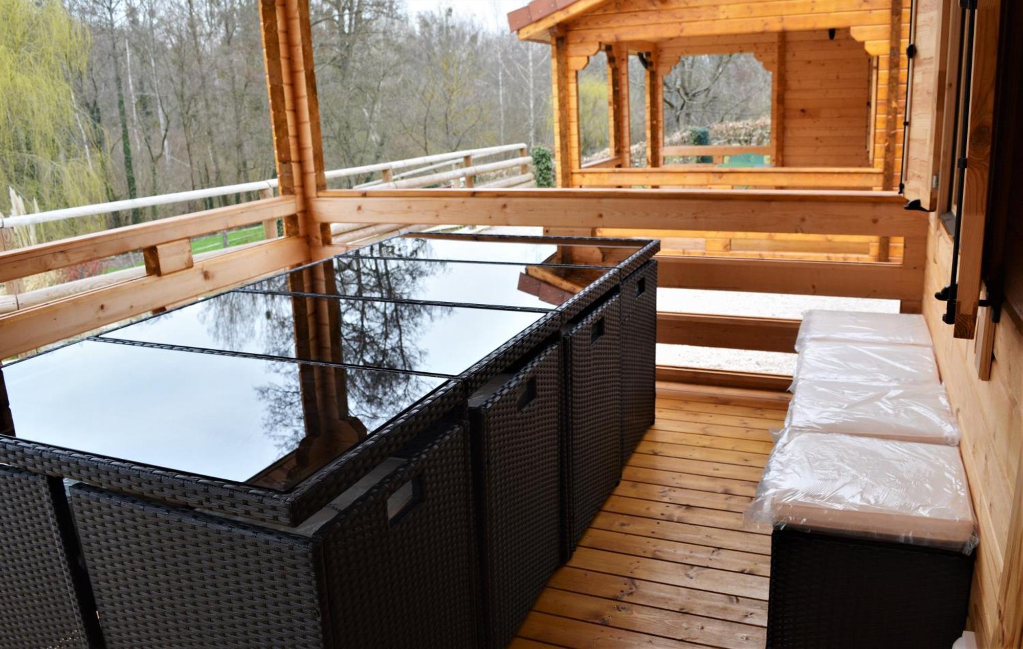 Les Chalets Du Marais Saint-Pierre-Aigle Bagian luar foto